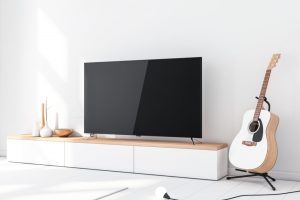 Έπιπλο TV Clean White