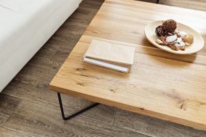 modern wooden table